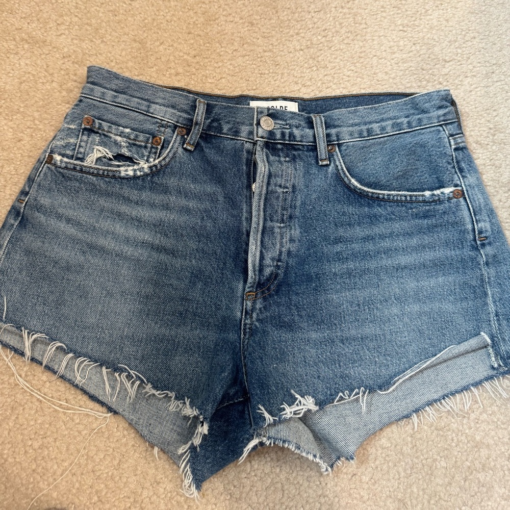 Agolde PARKER Jean shorts size 27